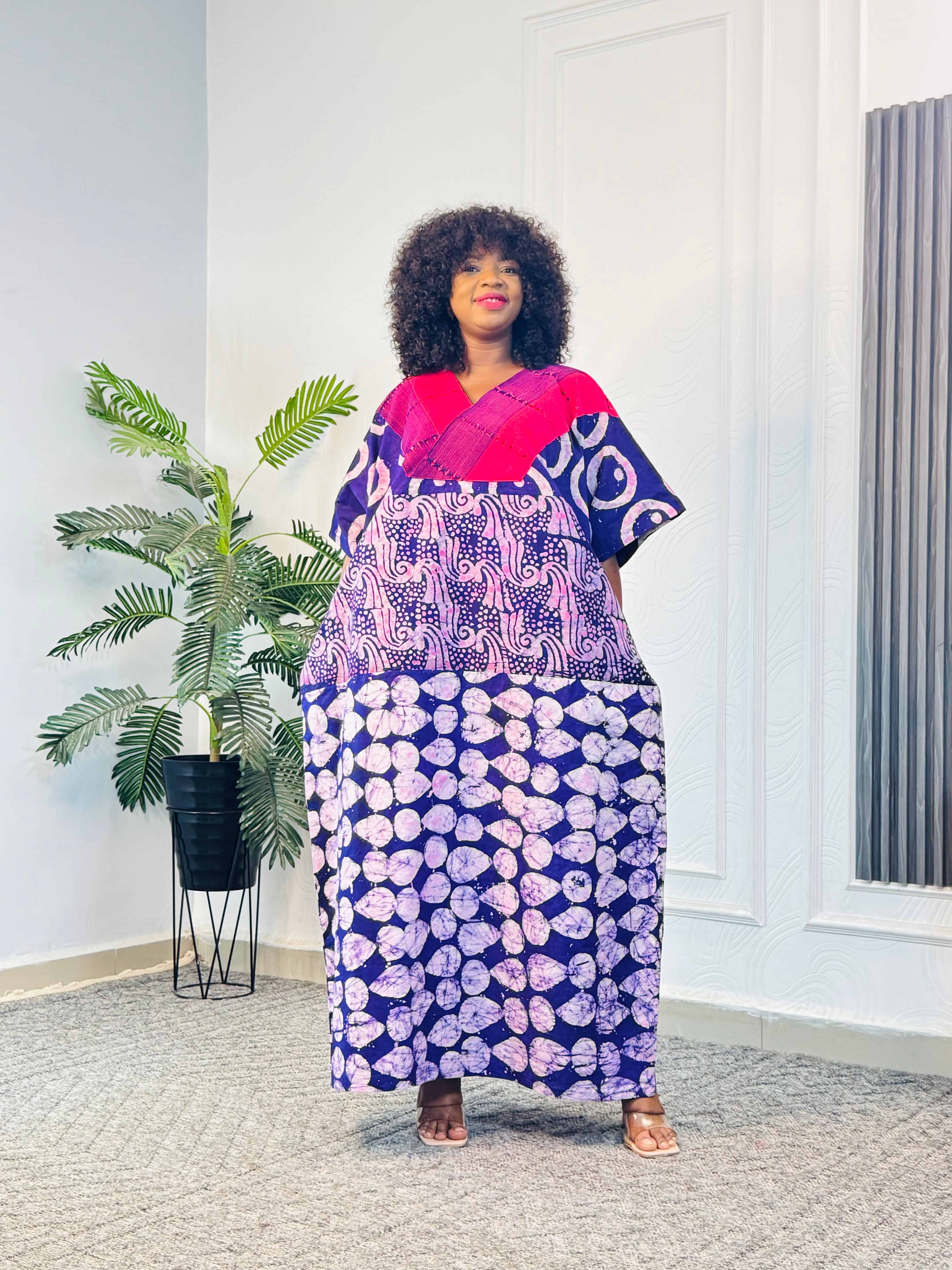 Patch dress101(purple)