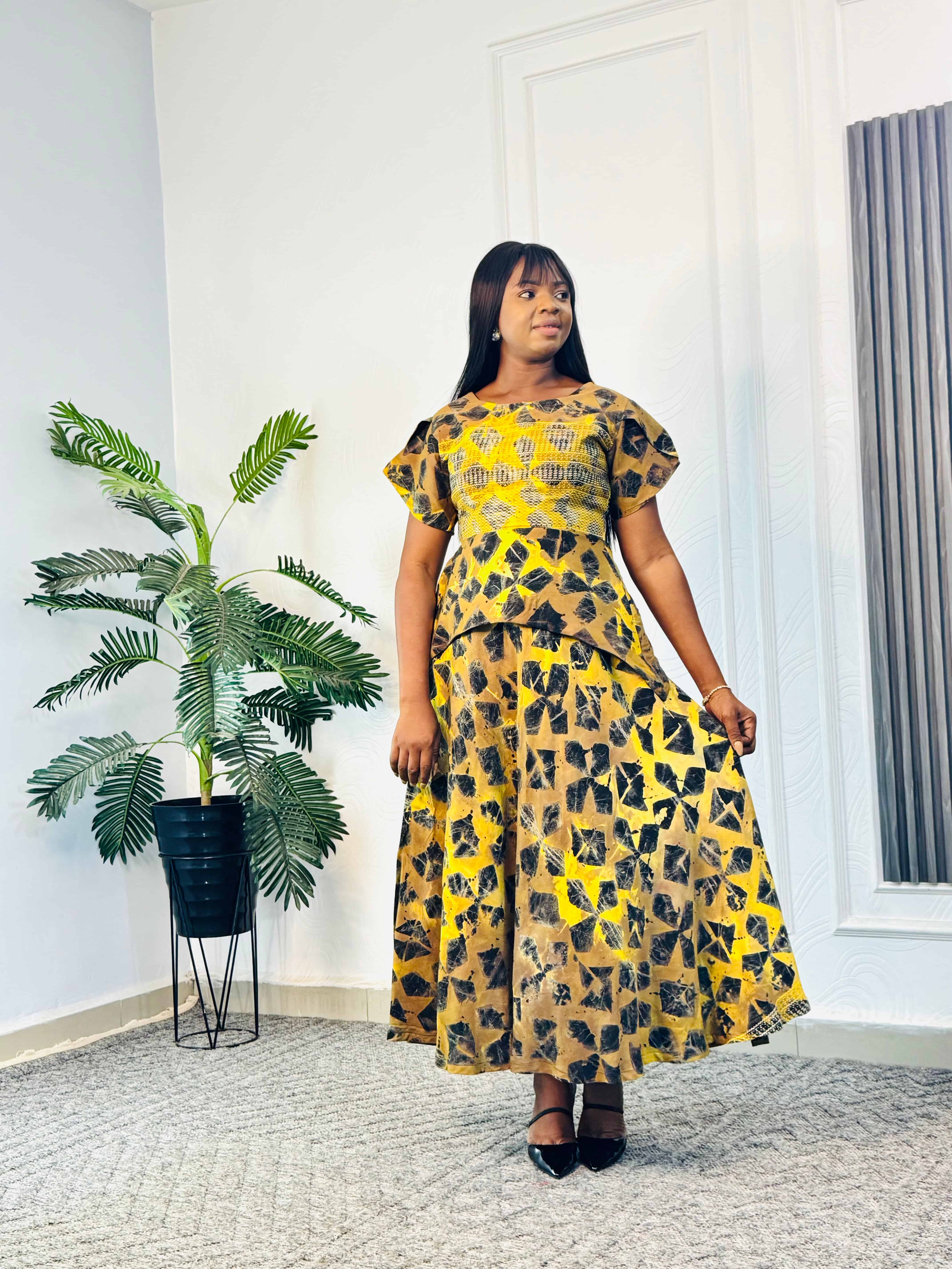 Tomi set103[yellow&black]