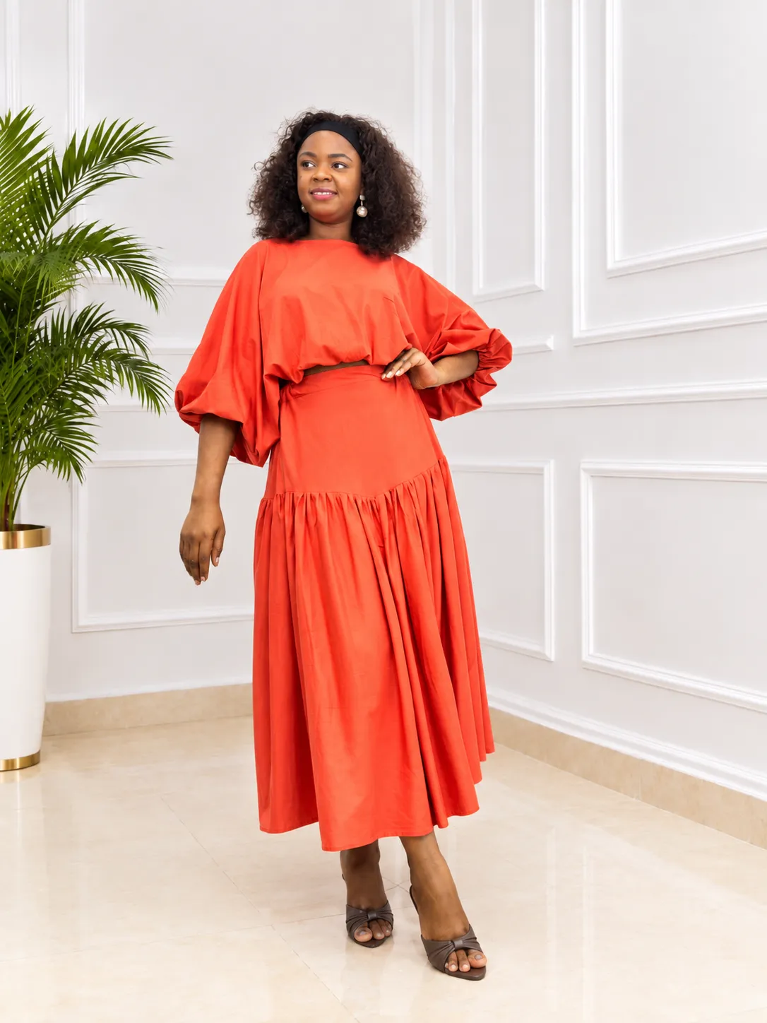 Zara Set (burnt orange)