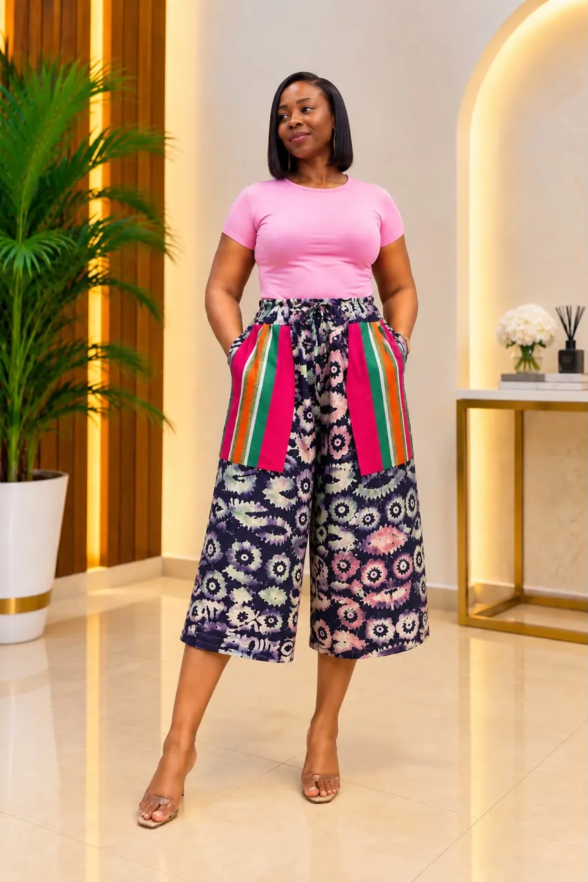 Aria pant(Dark purple)
