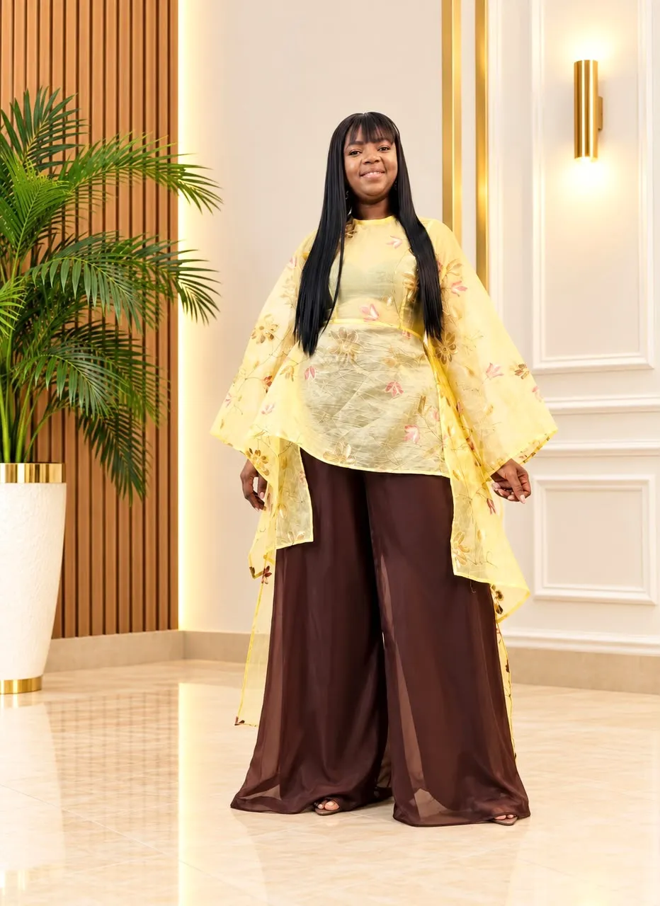 Winnie pant set(yellow)