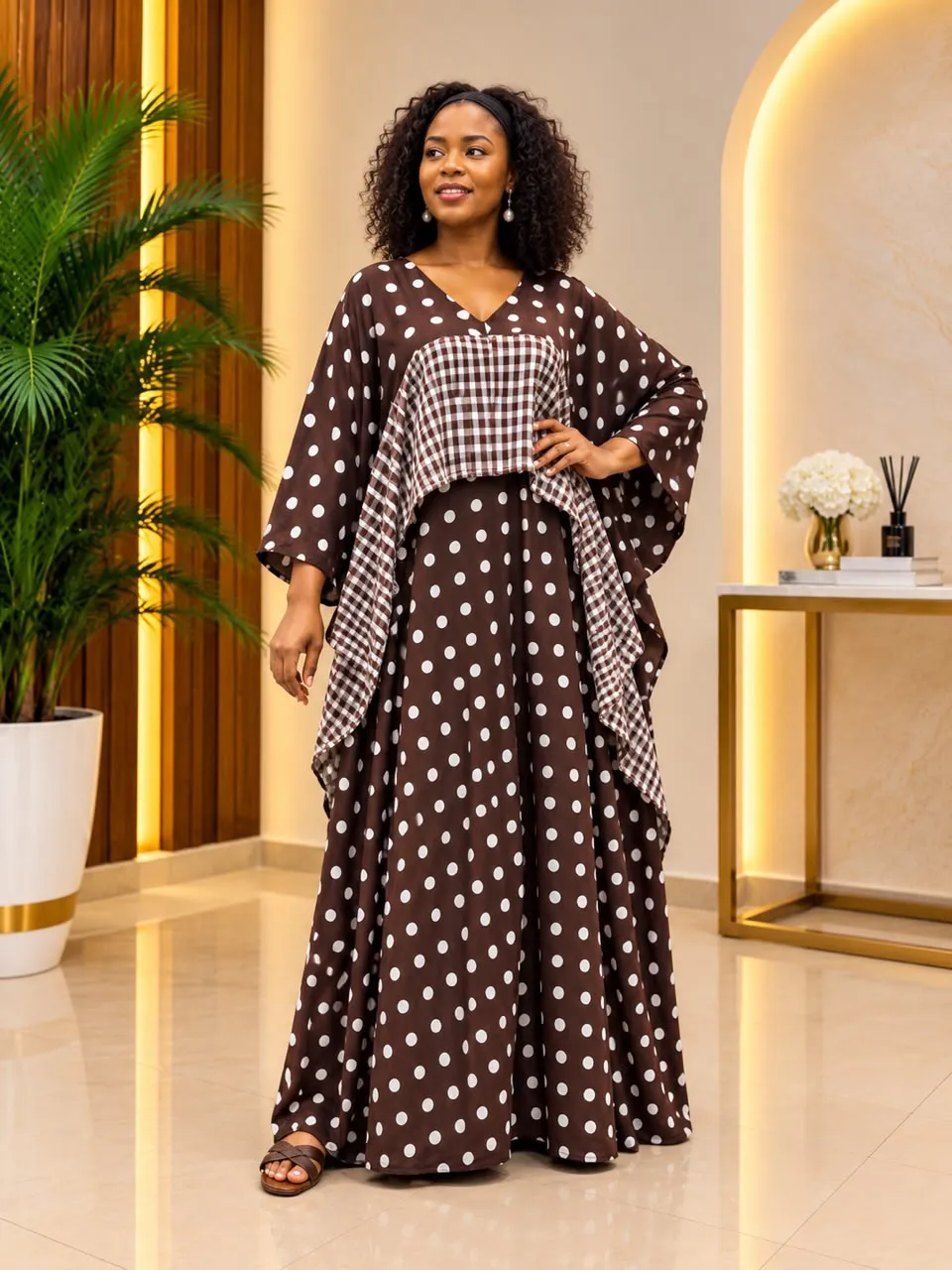 Kadi Dress (brown)